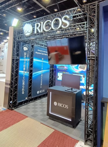 RICOSのブース2-1